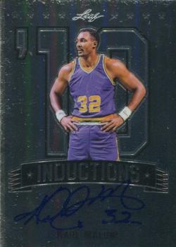 2012-13 Leaf Metal - Inductions Holo #I-KM1 Karl Malone Front