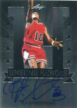 2012-13 Leaf Metal - Unsung Heroes #UH-BA1 B.J. Armstrong Front