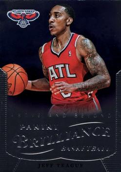 2012-13 Panini Brilliance - Above and Beyond #5 Jeff Teague Front