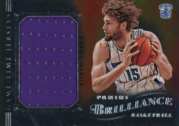 2012-13 Panini Brilliance - Game Time Jerseys #25 Robin Lopez Front