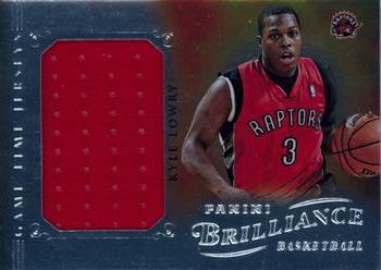 2012-13 Panini Brilliance - Game Time Jerseys #45 Kyle Lowry Front