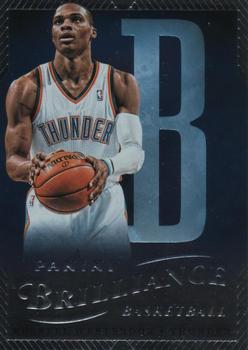 2012-13 Panini Brilliance - Spellbound #5 Russell Westbrook Front