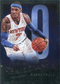 2012-13 Panini Brilliance - Spellbound #76 Carmelo Anthony Front