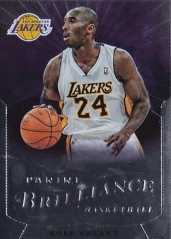 2012-13 Panini Brilliance - Starburst #98 Kobe Bryant Front