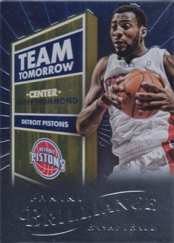 2012-13 Panini Brilliance - Team Tomorrow #7 Andre Drummond Front