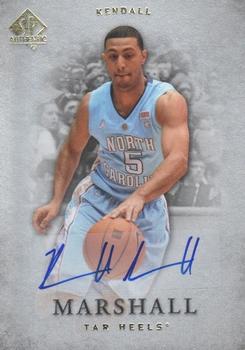 2012-13 SP Authentic - Autographs #23 Kendall Marshall Front