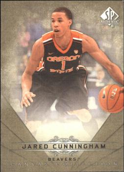 2012-13 SP Authentic - Canvas Collection Gold #CC-43 Jared Cunningham Front