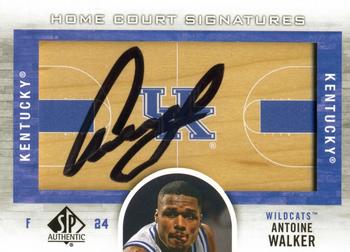2012-13 SP Authentic - Home Court Signatures #HC-AW Antoine Walker Front