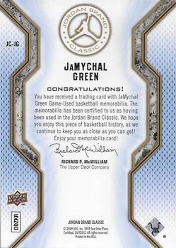 2012-13 SP Authentic - 2009-10 Upper Deck Update: Jordan Brand Classic #JC-JG JaMychal Green Back