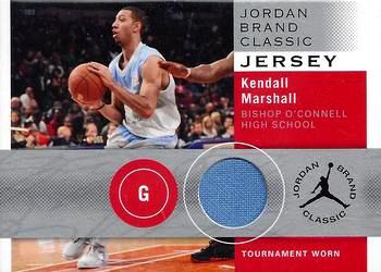 2012-13 SP Authentic - Jordan Brand Classic #JBC-KM Kendall Marshall Front