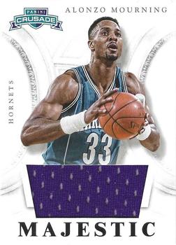 2012-13 Panini Crusade - Majestic Materials #33 Alonzo Mourning Front