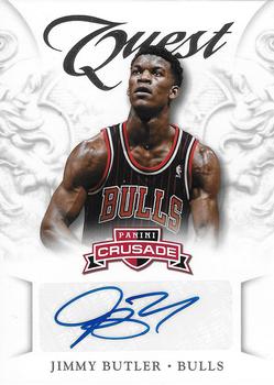 2012-13 Panini Crusade - Quest Autographs #13 Jimmy Butler Front