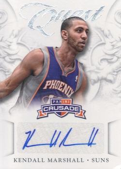 2012-13 Panini Crusade - Quest Autographs #43 Kendall Marshall Front