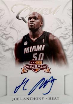 2012-13 Panini Crusade - Quest Autographs #77 Joel Anthony Front
