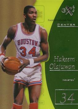2012-13 Fleer Retro - 97-98 EX 2001 Essential Credentials Now #EX-36 Hakeem Olajuwon Front