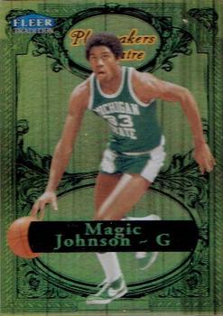 2012-13 Fleer Retro - 98-99 Tradition Playmakers Theater #12 Magic Johnson Front