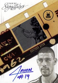 2012-13 Panini Signatures - Signatures Film #178 Gustavo Ayon Front
