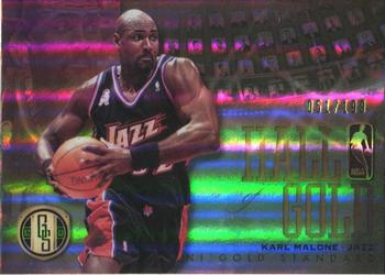 2012-13 Panini Gold Standard - Hall of Gold #12 Karl Malone Front