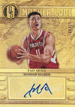 2012-13 Panini Gold Standard - Mother Lode Autographs #30 Yao Ming Front
