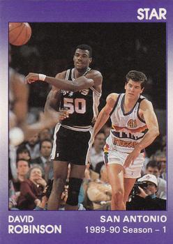 1990-91 Star David Robinson #4 David Robinson Front