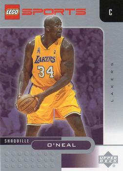 2003 Upper Deck Lego #4 Shaquille O'Neal Front
