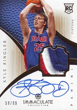 2012-13 Panini Immaculate Collection #126 Kyle Singler  Front