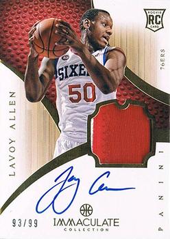 2012-13 Panini Immaculate Collection #131 Lavoy Allen  Front