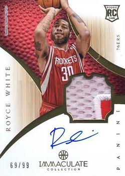 2012-13 Panini Immaculate Collection #148 Royce White  Front