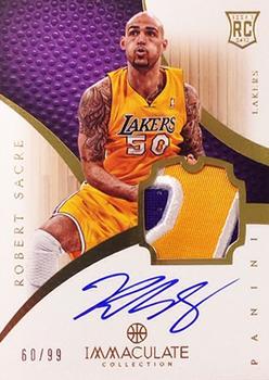 2012-13 Panini Immaculate Collection #172 Robert Sacre  Front