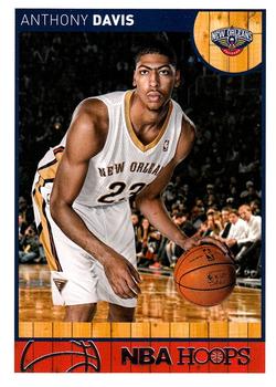 2013-14 Hoops #157 Anthony Davis Front