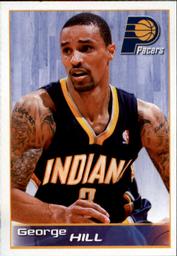 2012-13 Panini Stickers #70 George Hill Front