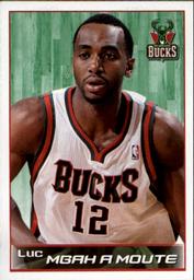 2012-13 Panini Stickers #76 Luc Mbah A Moute Front