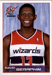 2012-13 Panini Stickers #118 Kevin Seraphin Front