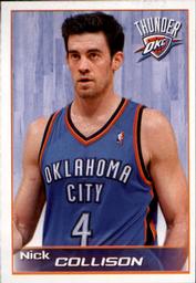 2012-13 Panini Stickers #182 Nick Collison Front
