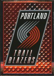 2012-13 Panini Stickers #A28 Portland Trail Blazers Logo Front