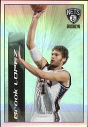 2012-13 Panini Stickers #A38 Brook Lopez Front