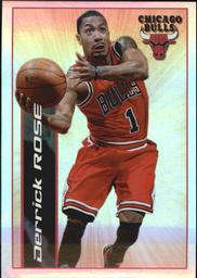 2012-13 Panini Stickers #A45 Derrick Rose Front