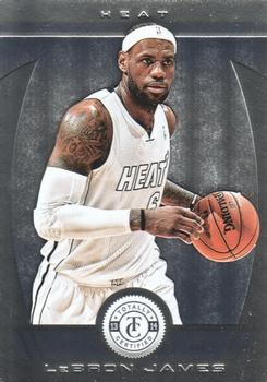 2013-14 Panini Totally Certified #6 LeBron James Front