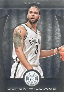 2013-14 Panini Totally Certified #14 Deron Williams Front