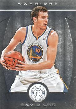 2013-14 Panini Totally Certified #26 David Lee Front