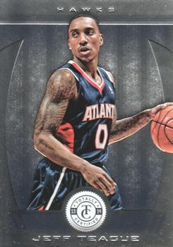 2013-14 Panini Totally Certified #28 Jeff Teague Front
