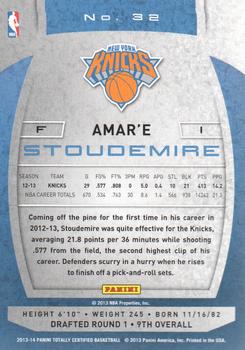 2013-14 Panini Totally Certified #32 Amare Stoudemire Back