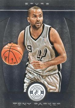 2013-14 Panini Totally Certified #63 Tony Parker Front