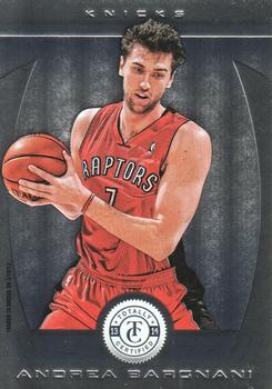 2013-14 Panini Totally Certified #76 Andrea Bargnani Front
