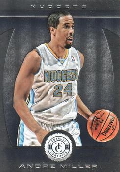2013-14 Panini Totally Certified #187 Andre Miller Front