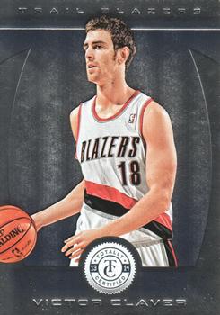 2013-14 Panini Totally Certified #188 Victor Claver Front