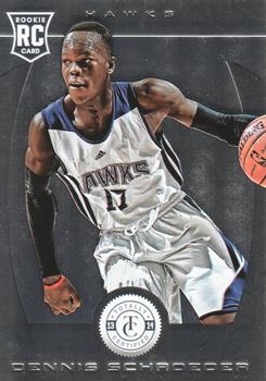 2013-14 Panini Totally Certified #234 Dennis Schroder Front