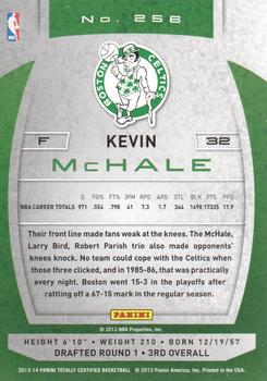 2013-14 Panini Totally Certified #256 Kevin McHale Back