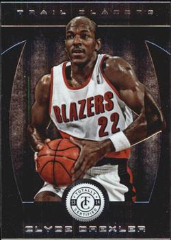 2013-14 Panini Totally Certified #265 Clyde Drexler Front