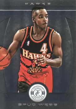 2013-14 Panini Totally Certified #298 Spud Webb Front